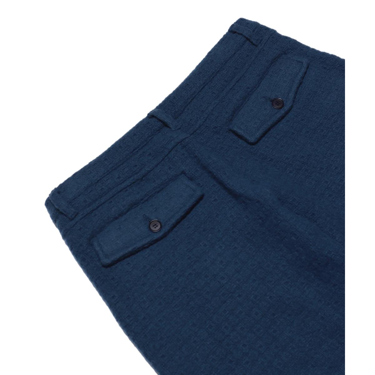 Ryder Trouser Insignia Blue Textured Jacquard - Pants
