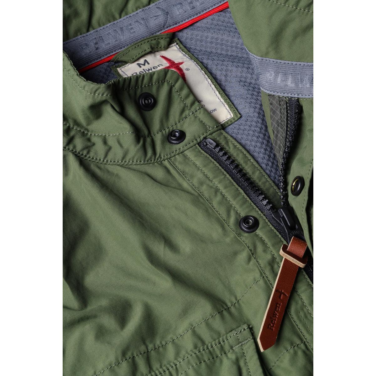 Sailcloth Tanker Bright Army - outerwear