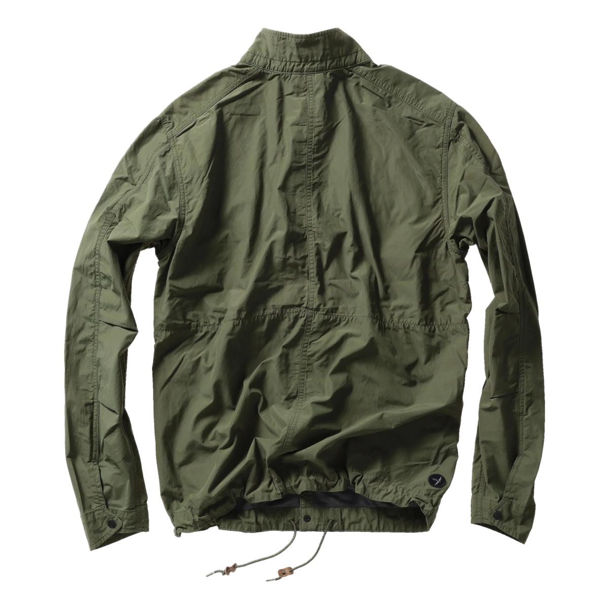 Sailcloth Tanker Bright Army - outerwear