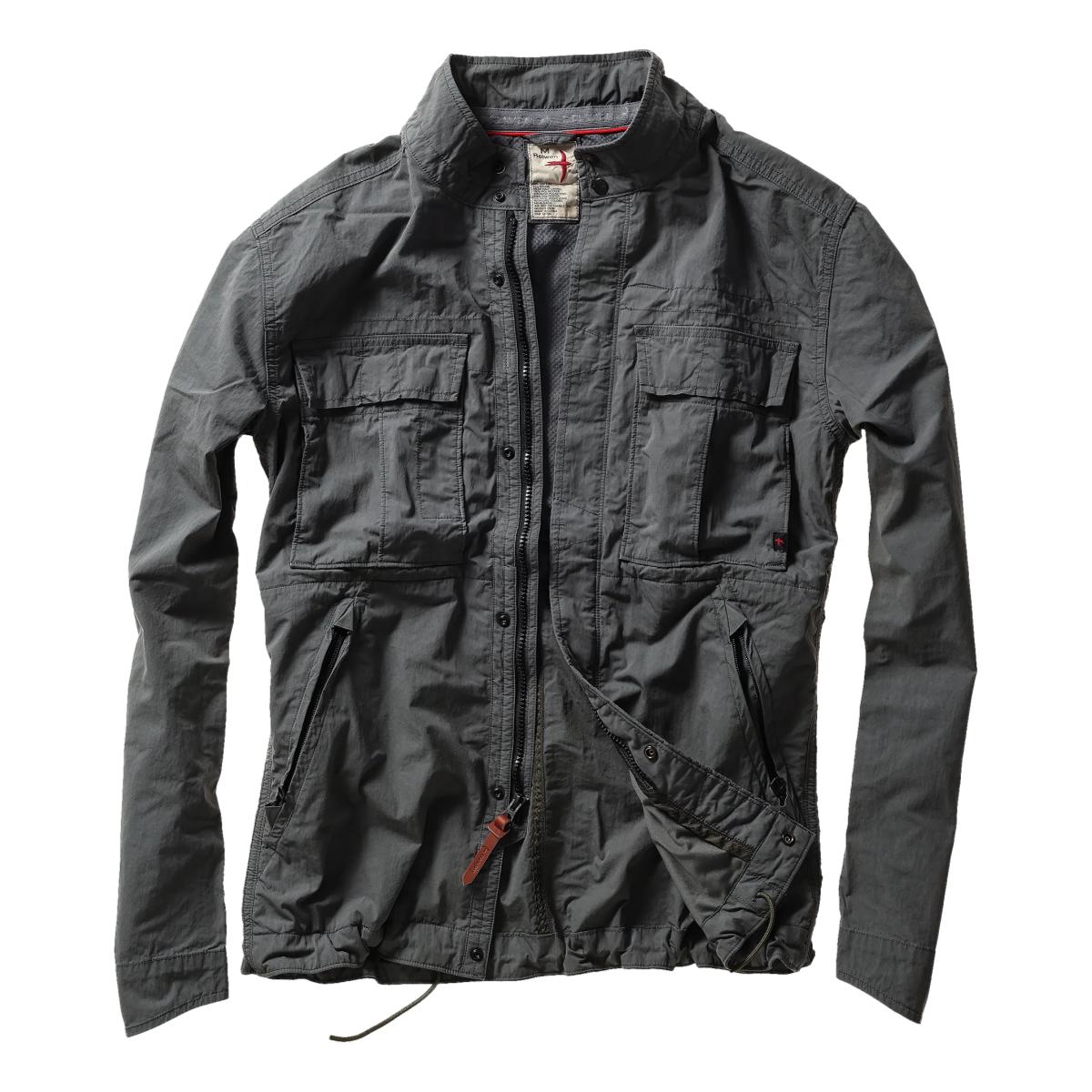 Sailcloth Tanker Steel Grey - outerwear