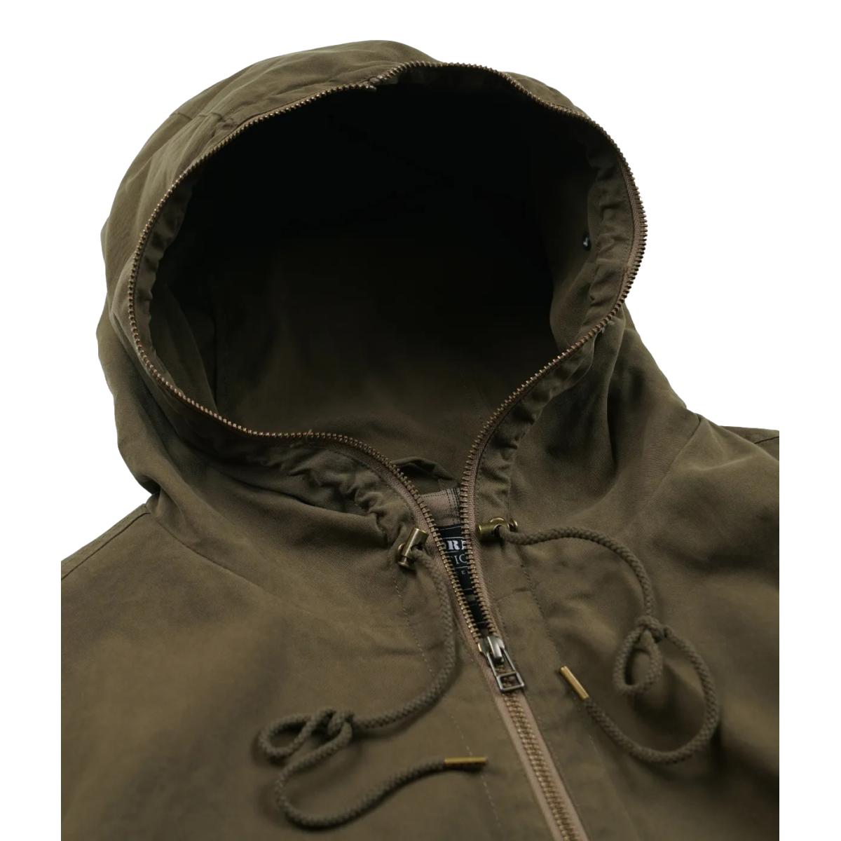 Sailing Hooded Parka Olive - parka