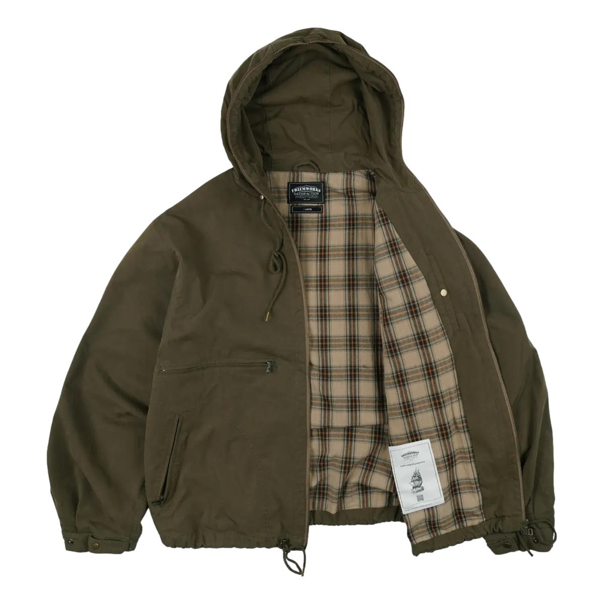 Sailing Hooded Parka Olive - parka