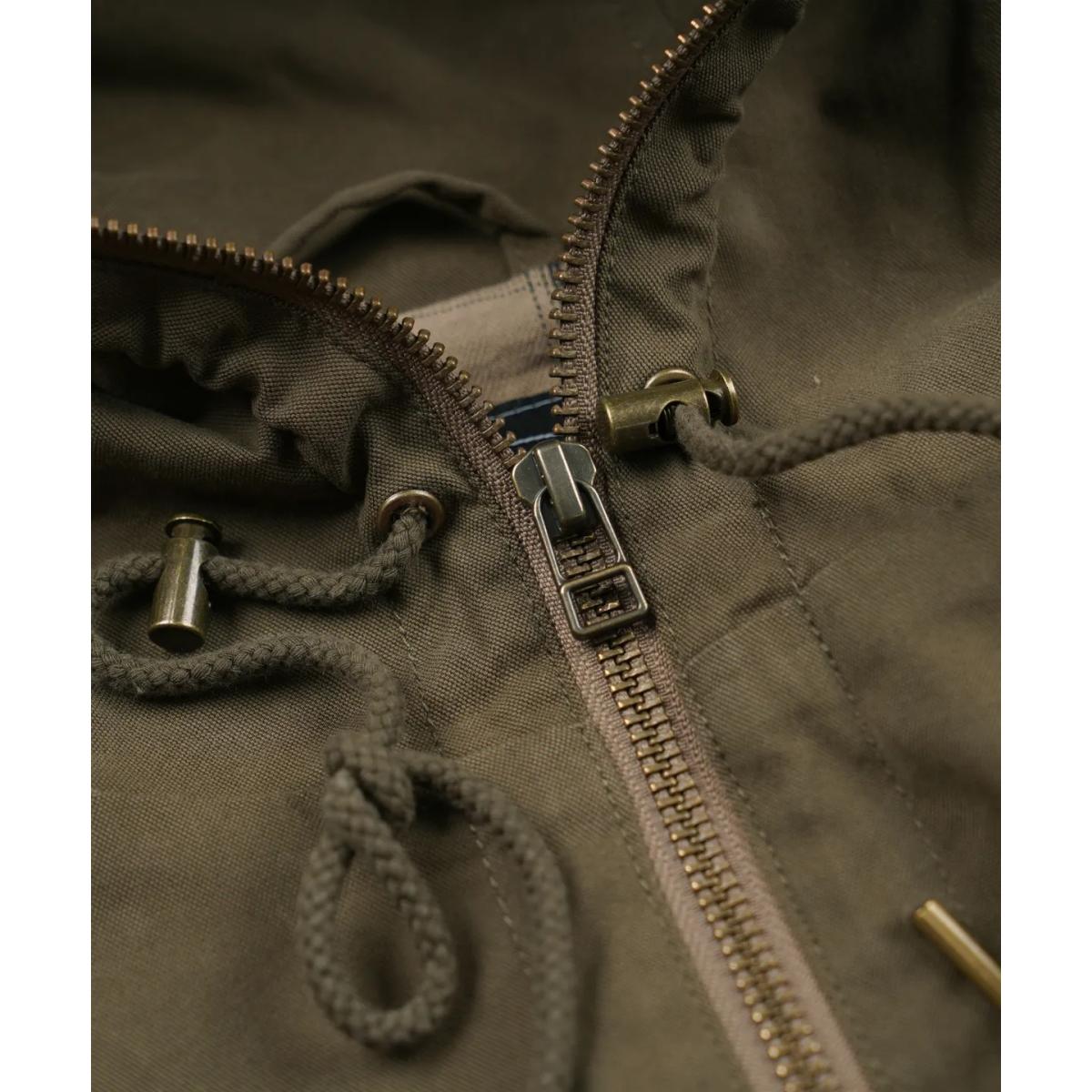 Sailing Hooded Parka Olive - parka