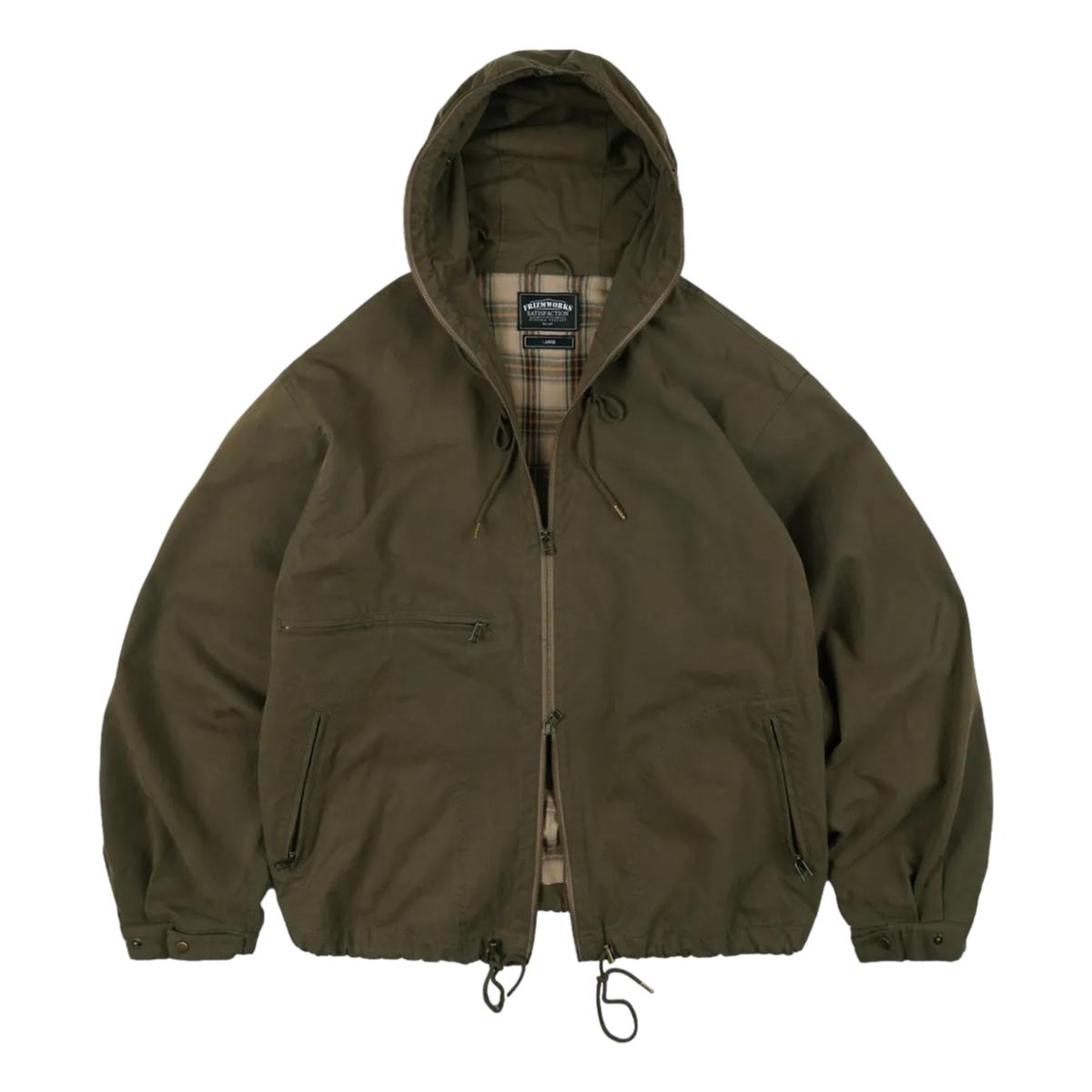 Sailing Hooded Parka Olive - parka