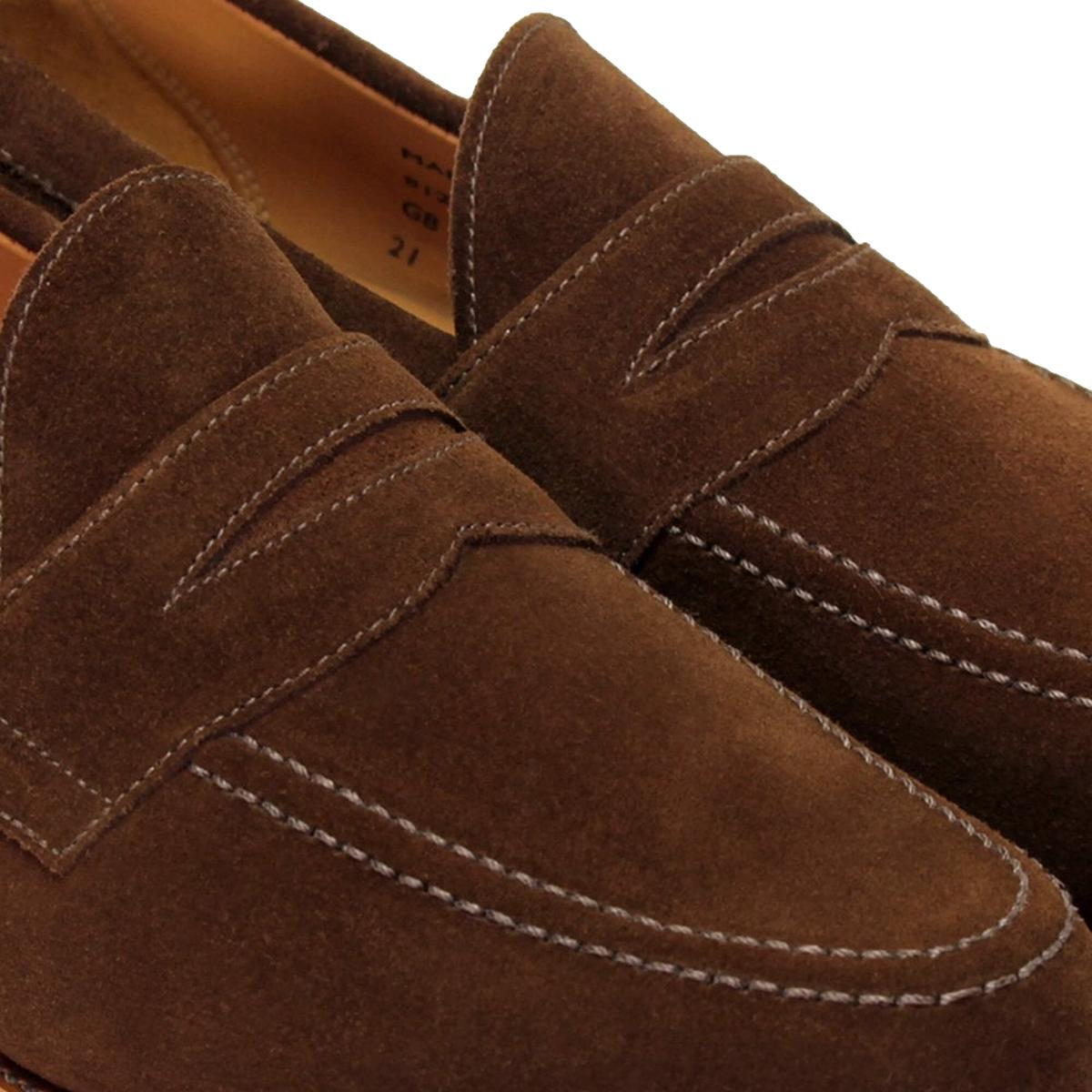 Sanders Aldwych Polo Snuff Suede Loafer - Shoes/Boots