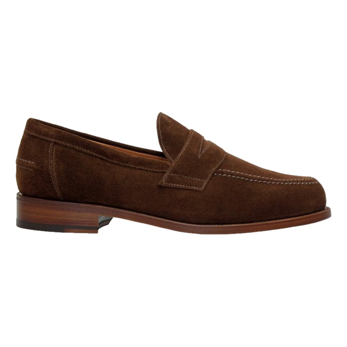 Sanders Aldwych Polo Snuff Suede Loafer - Shoes/Boots