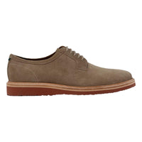 Sanford Plain Toe Blutcher Taupe Suede - Shoes/Boots