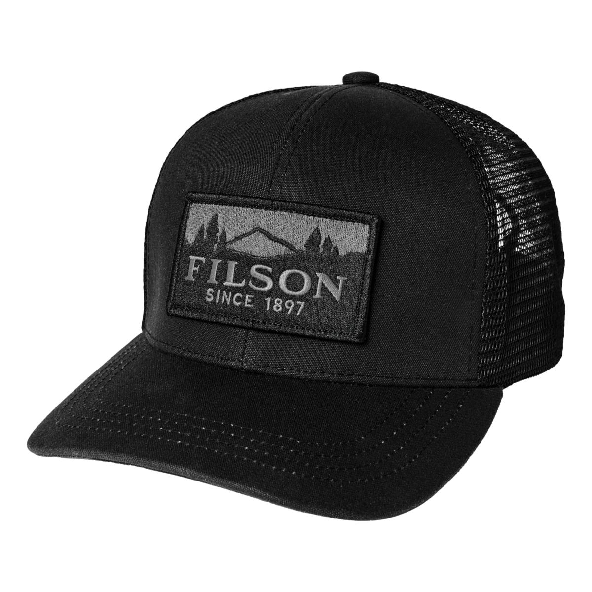 Scenic Waxed Logger Cap Black - Hat