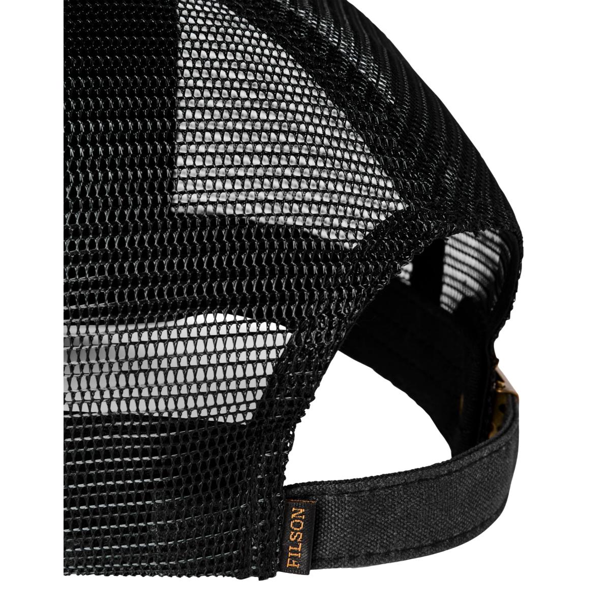 Scenic Waxed Logger Cap Black - Hat