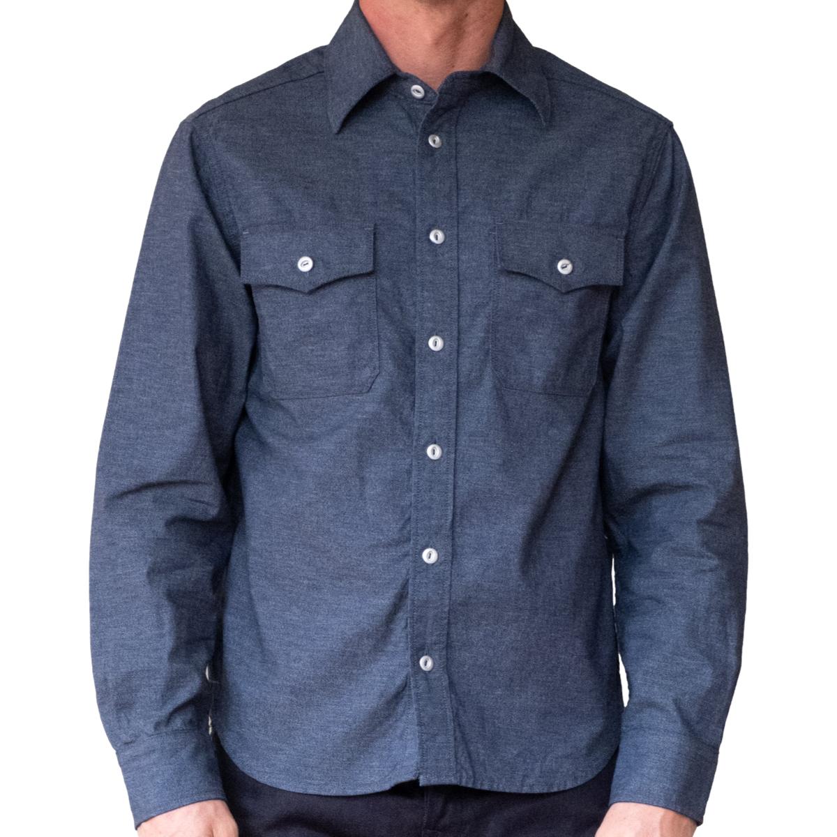Scout L/S Navy Chambray - Shirt