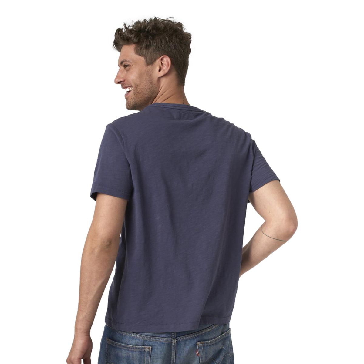 Pima Slub Cotton T-shirt 5,8oz relaxed fit Denim Blue -