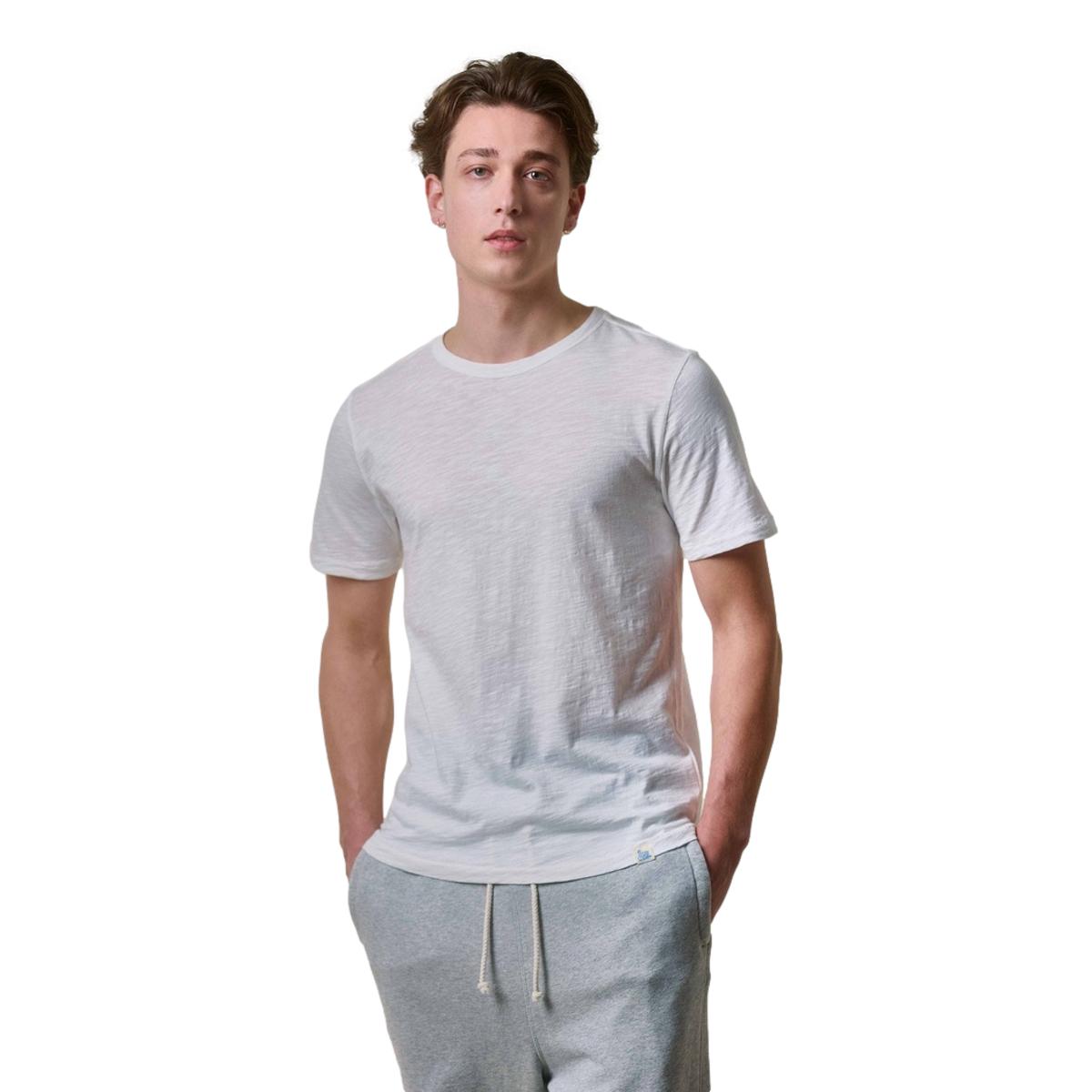 SCT04 Pima Slub Cotton T-shirt 5,8oz relaxed fit White