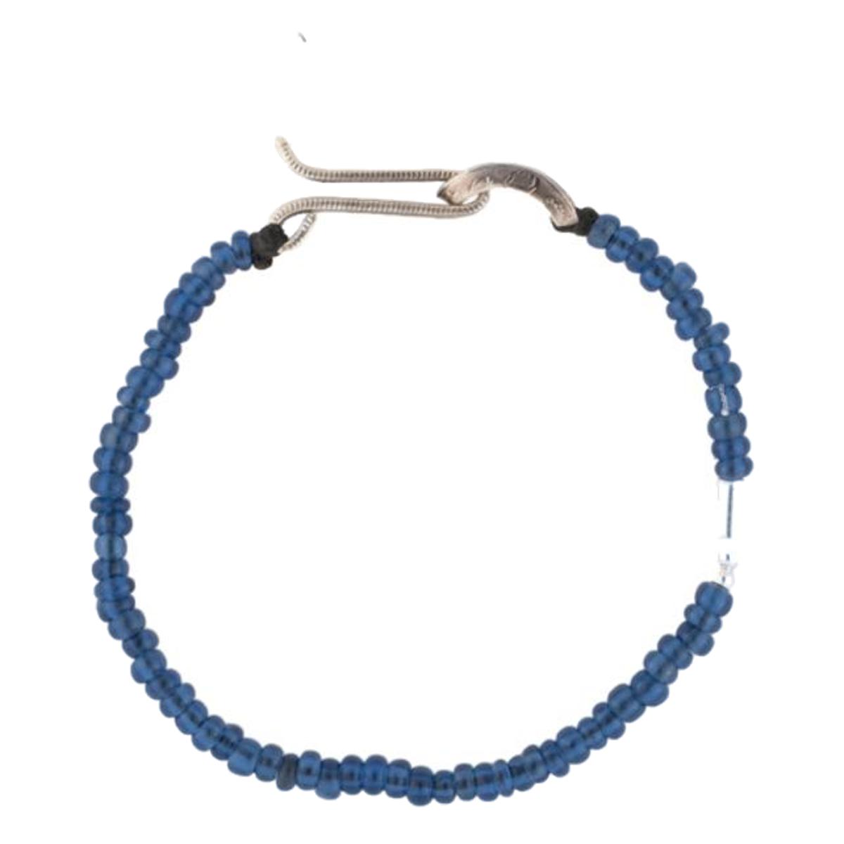 Seed Bead Bracelet Blue