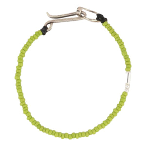 Seed Bead Bracelet Green