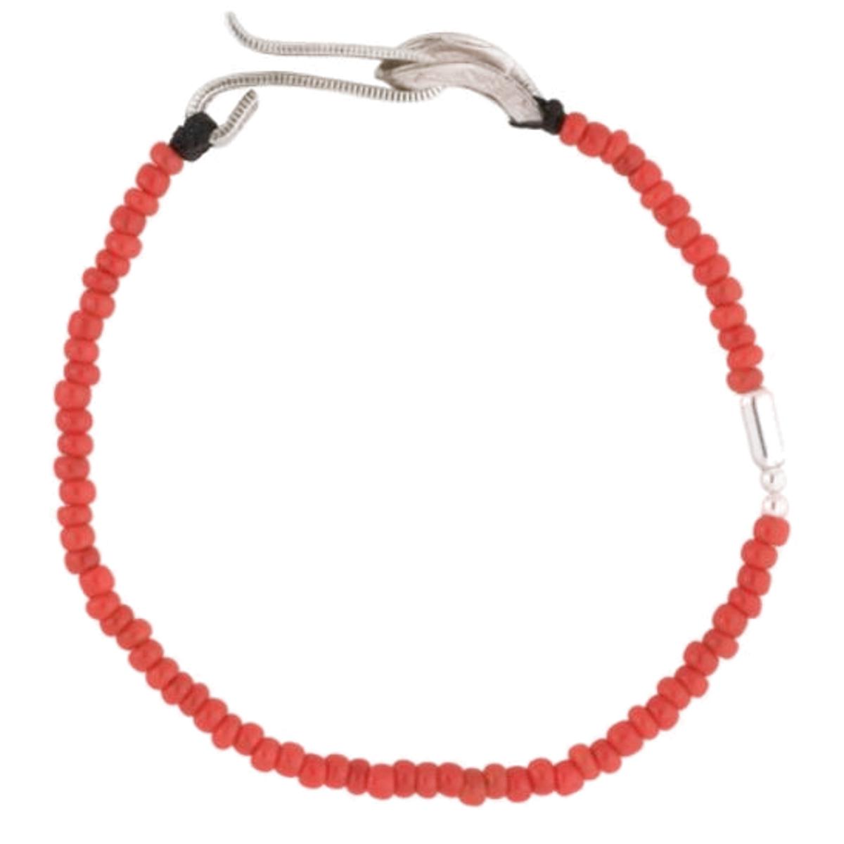 Seed Bead Bracelet Red