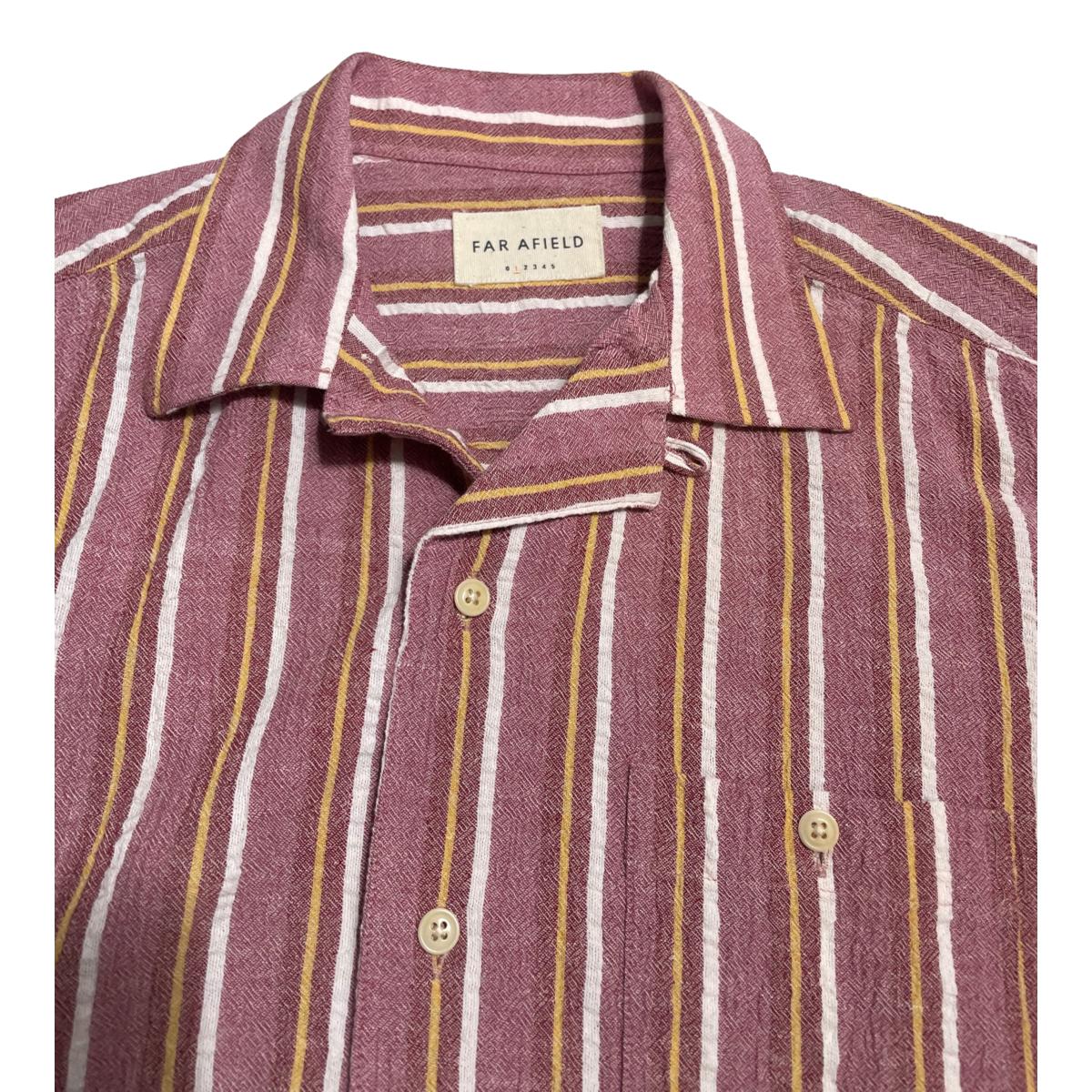 Selleck Shirt Ramsgate Stripe Baroque Rose - Shirts