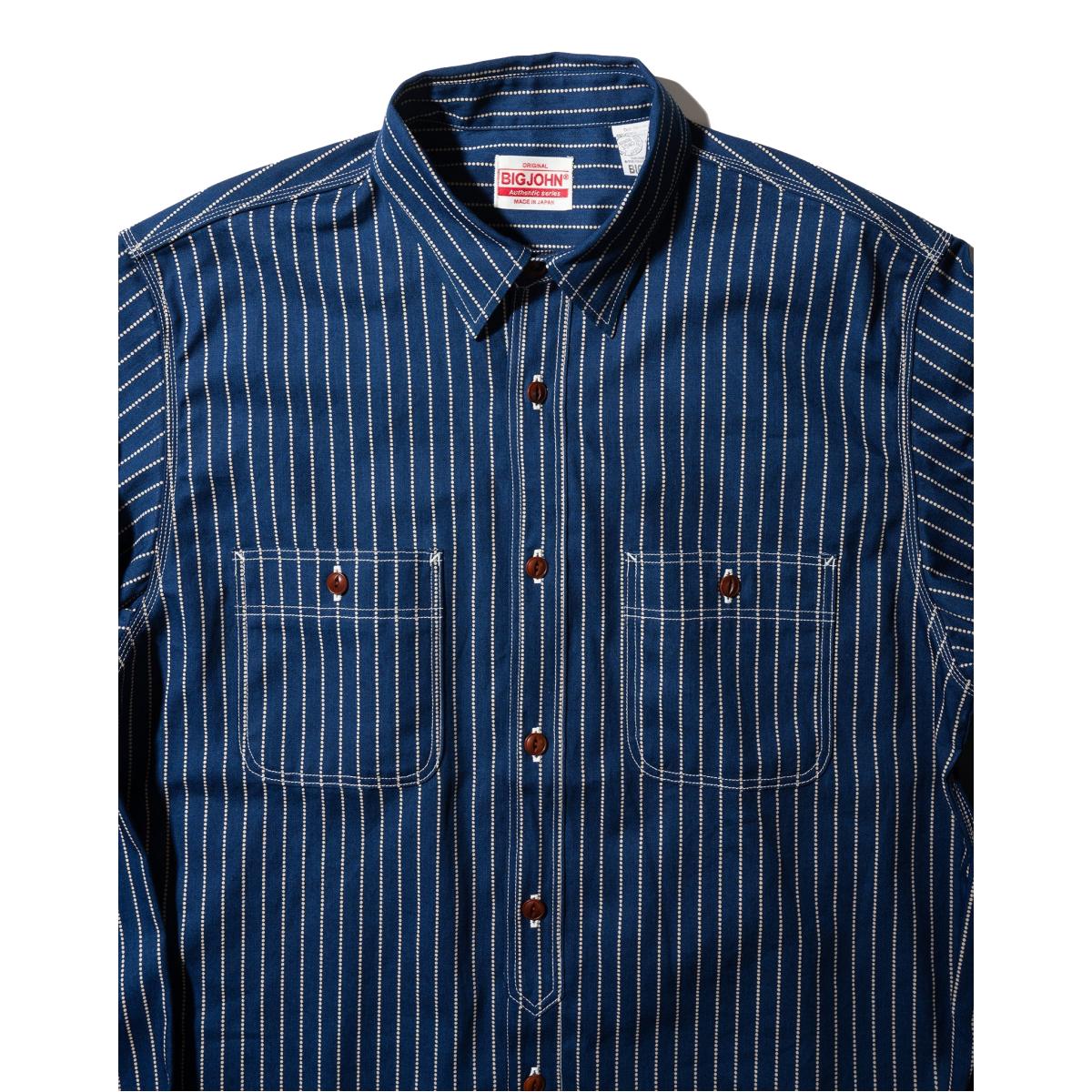 Selvedge Chambray Work Shirt Wabash - Shirts