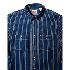 Selvedge Chambray Work Shirt Wabash - Shirts