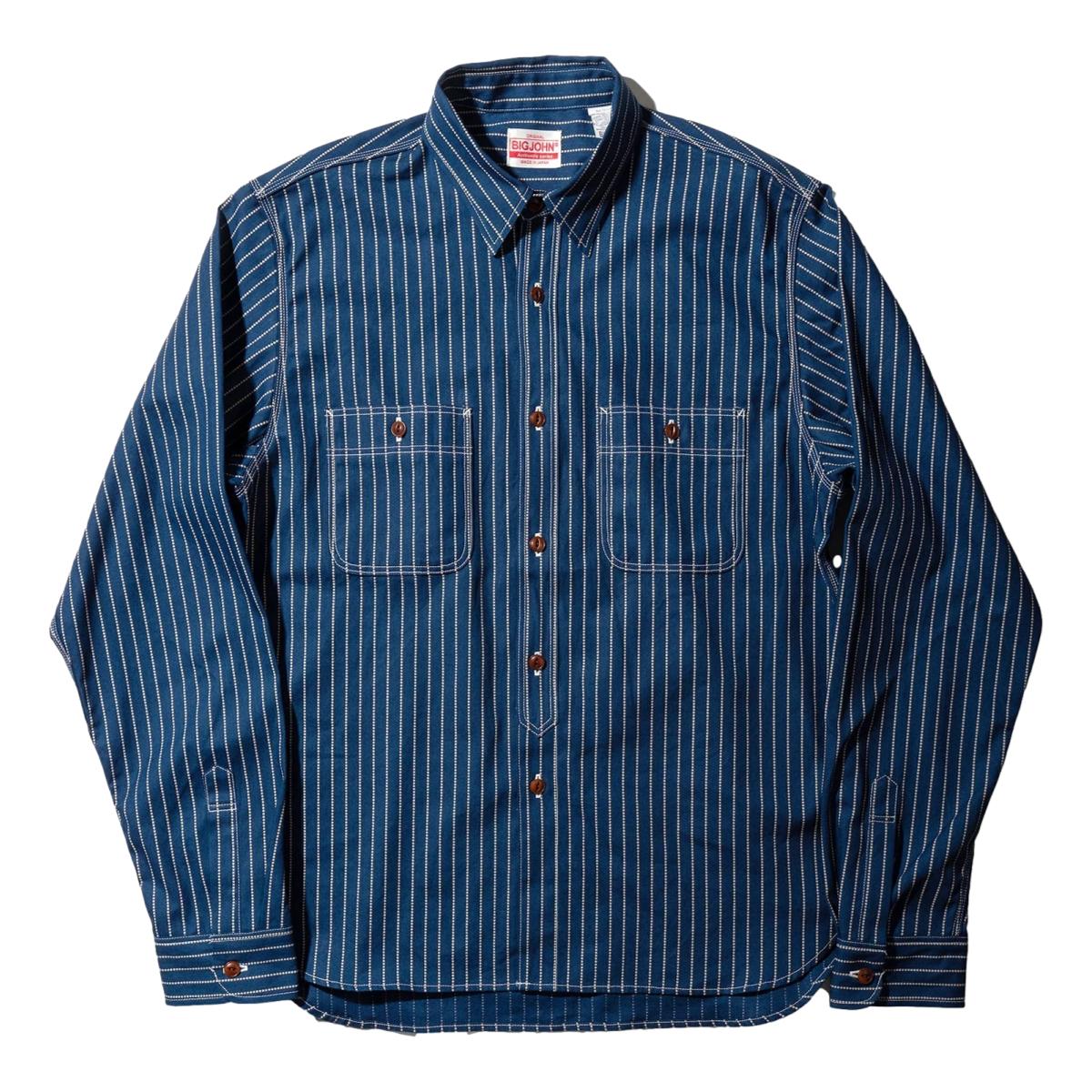 Selvedge Chambray Work Shirt Wabash - Shirts