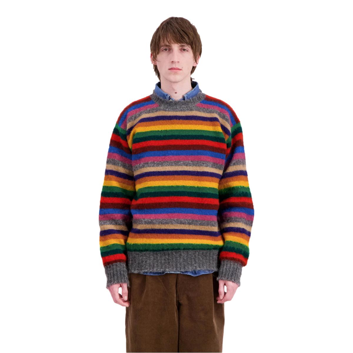 Shaggy Bear Multi Stripes Mixed Up - Sweater