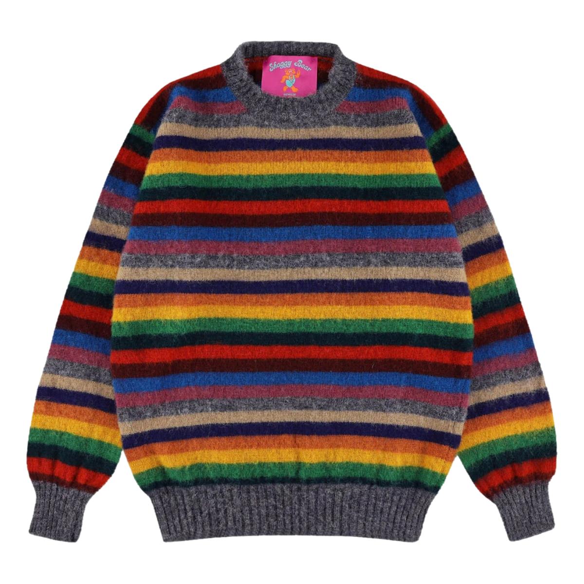 Shaggy Bear Multi Stripes Mixed Up - Sweater