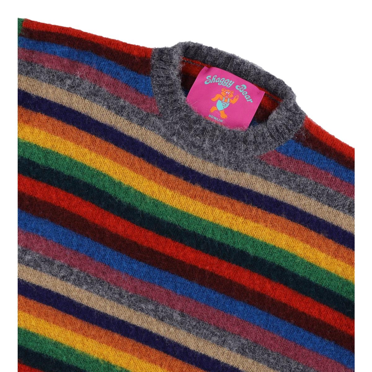 Shaggy Bear Multi Stripes Mixed Up - Sweater