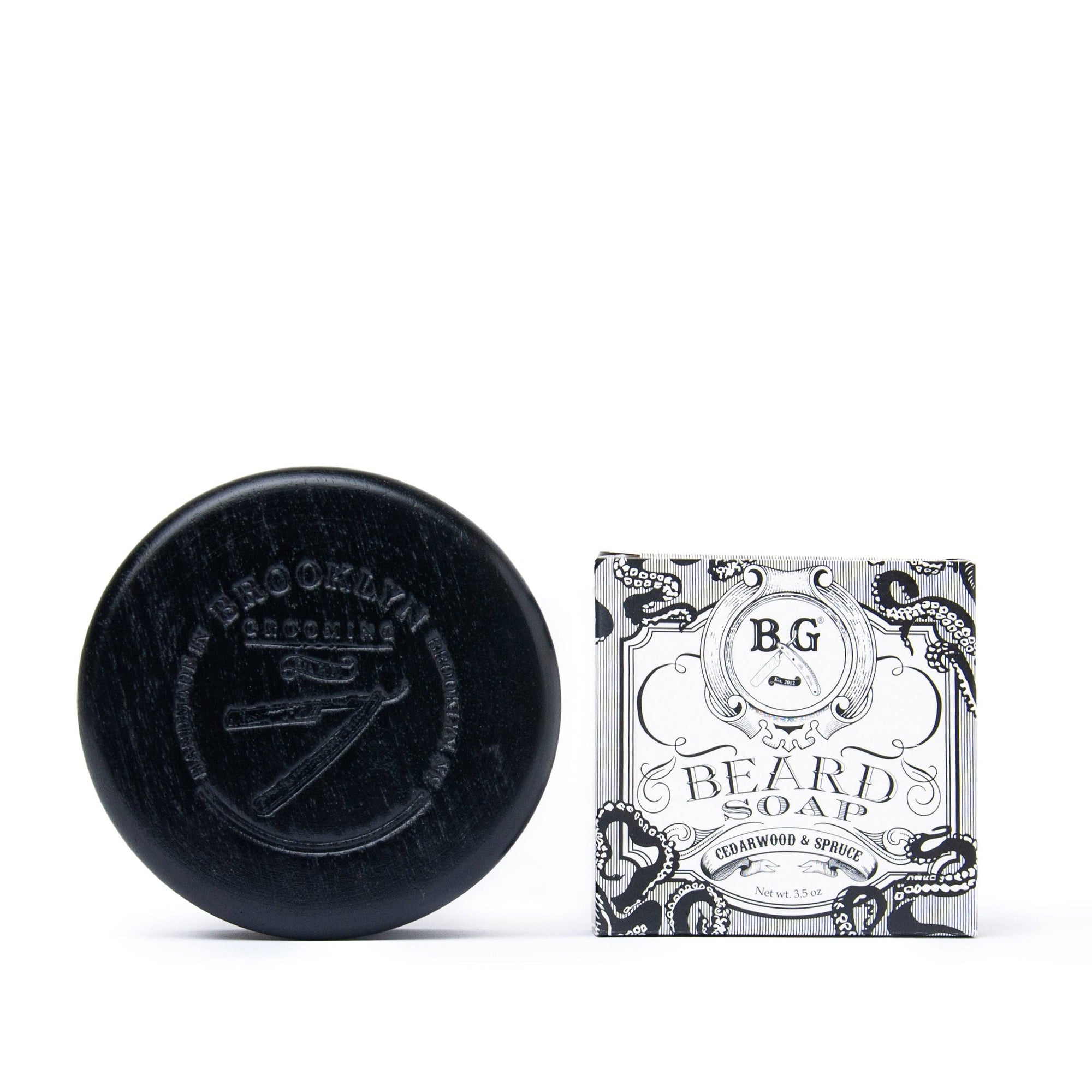 Shaving Bowl and Soap Set: Dark Oak / Beard Soap