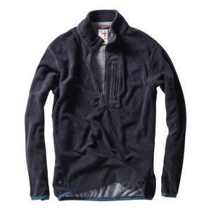 Sheared Fleece Half-Zip Dk Navy - Fleece