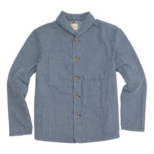 Shepherds Shirt Indigo Hickory Stripe Shirts