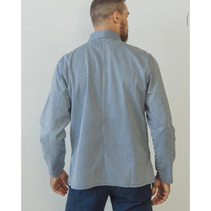 Shepherds Shirt Indigo Hickory Stripe Shirts