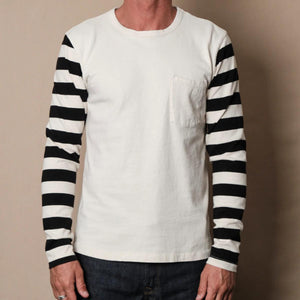 Shifter L/S Tee Natural Combo - Long sleeve Tee