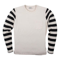 Shifter L/S Tee Natural Combo - Long sleeve Tee