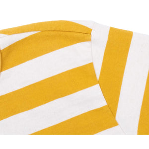 Shifter S/S Tee Mustard Stripe - T Shirt