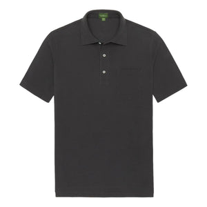 Short Sleeved Polo Coal Pima Pique polo