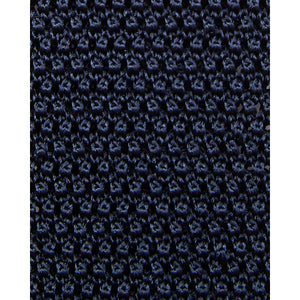 Silk Knit Tie Dark Navy - Tie