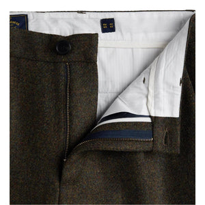 Single Pleat Trousers Forest Green - Pants