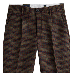 Single Pleat Trousers Pied Poule - Pants