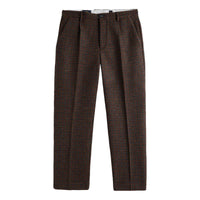 Single Pleat Trousers Pied Poule - Pants