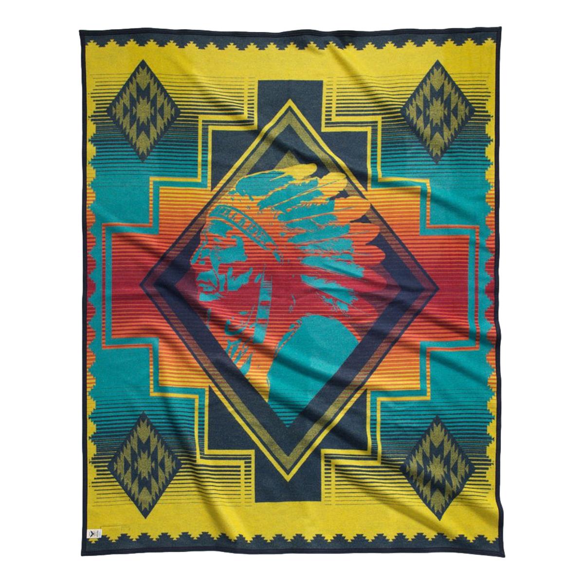 Sitting Bull Blanket Steven Paul Judd USA - Blanket