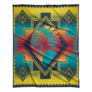 Sitting Bull Blanket Steven Paul Judd USA - Blanket