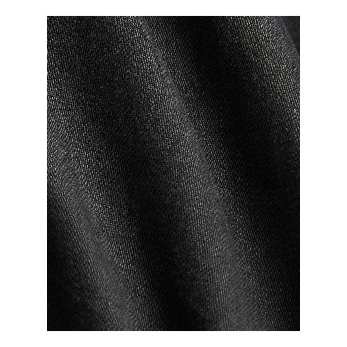 Slim Fit Denim Western Shirt Black - Shirt