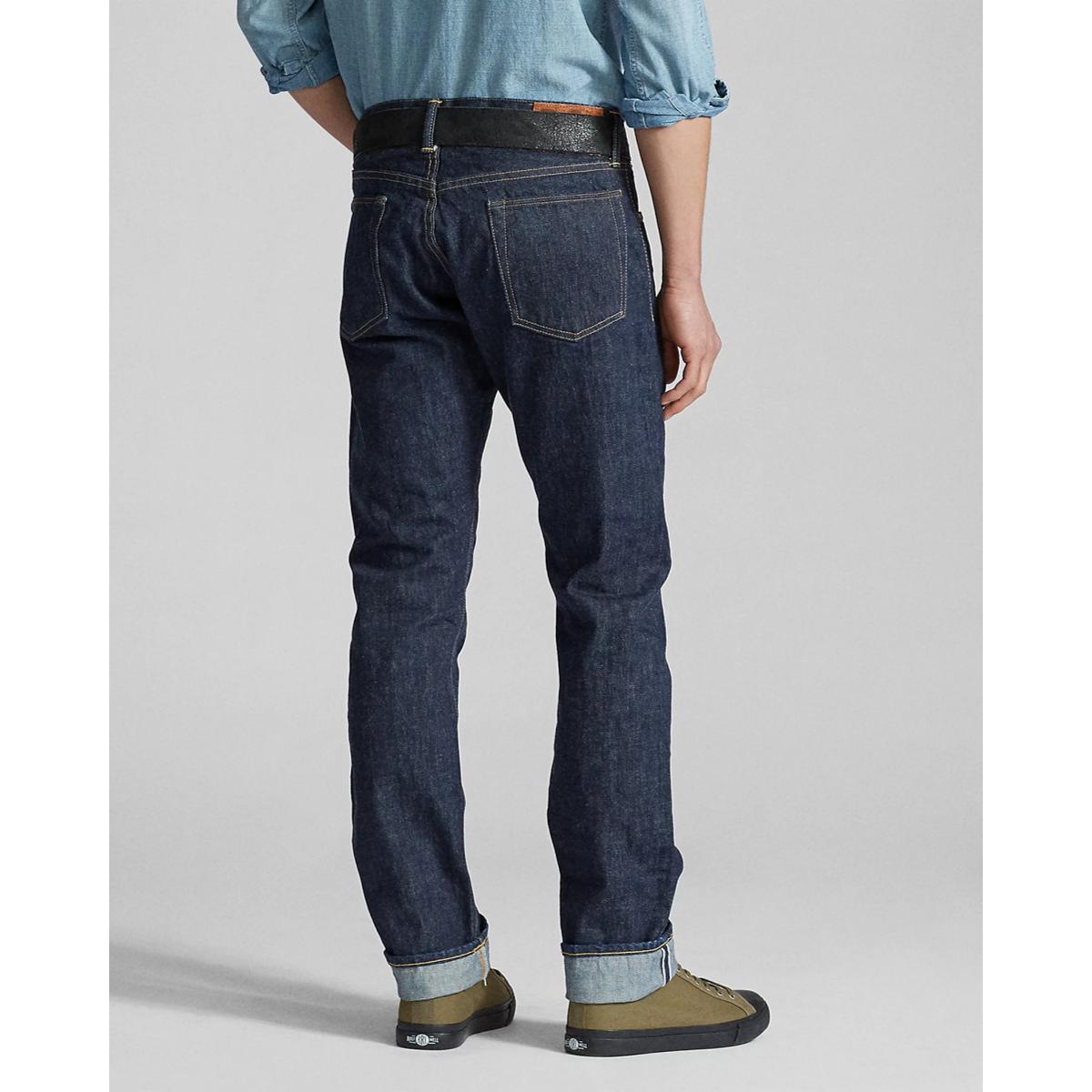 Slim Fit Selvedge Jean Once Washed - Denim