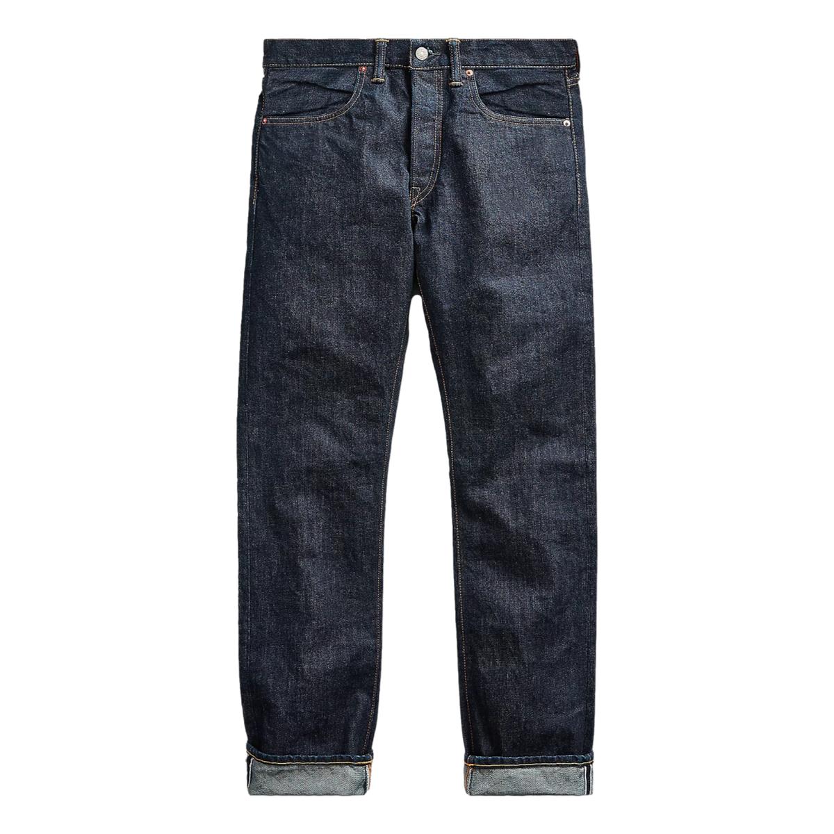 Slim Fit Selvedge Jean Once Washed - Denim