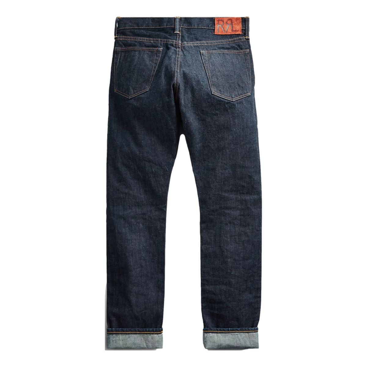 Slim Fit Selvedge Jean Once Washed - Denim
