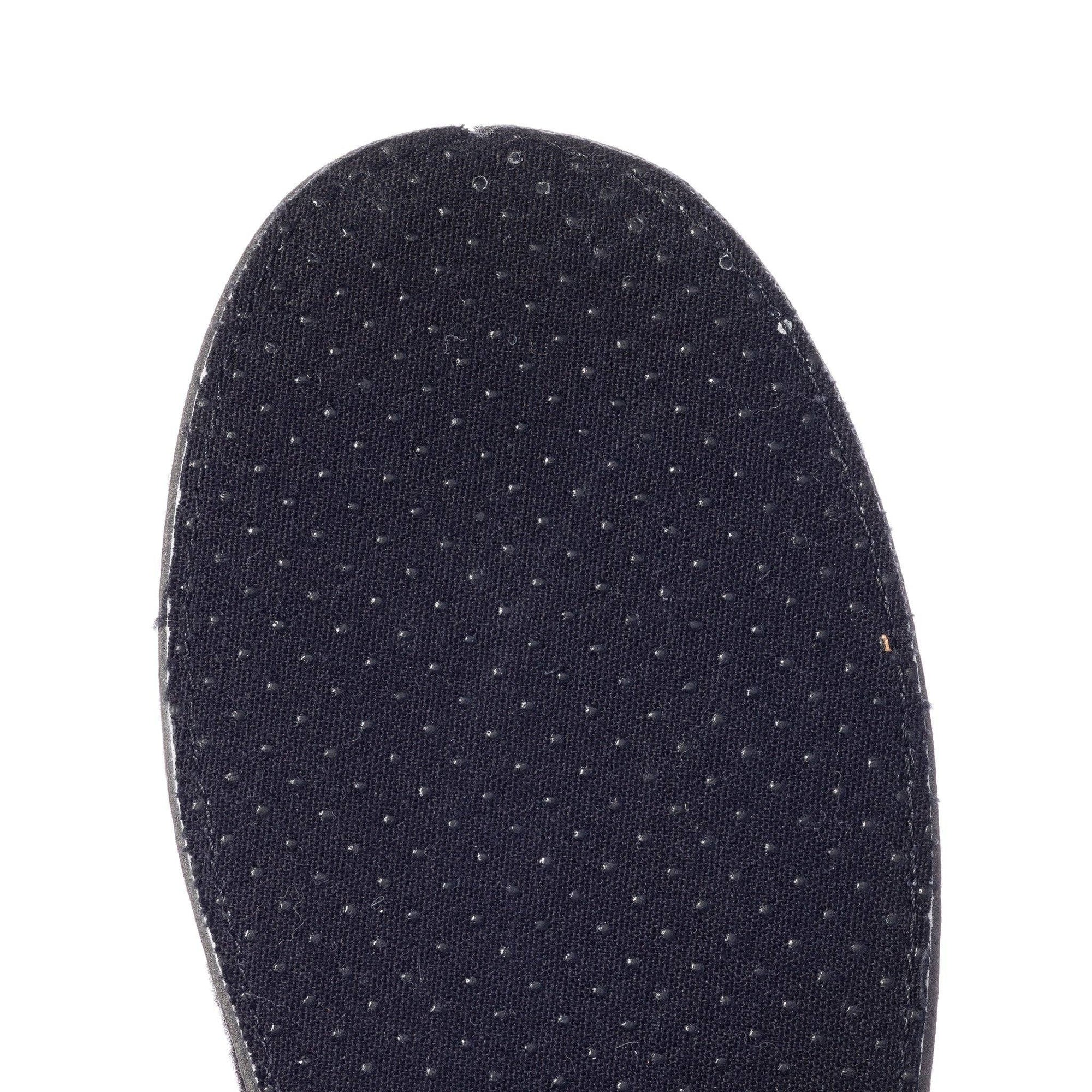 SLIPPERS: Dark Gray / Small