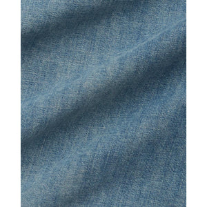 Slub Denim Western Shirt Shirt