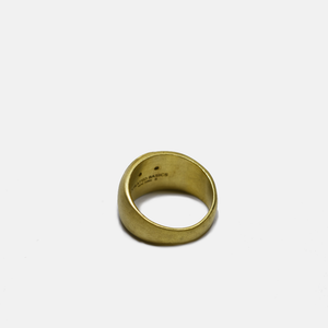 Smiley Brass Ring