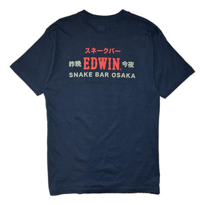 Snake Bar Navy - T-Shirt