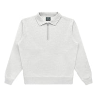 Stadium Loft Knit Quarter Zip Oat Grey - Sweatshirt