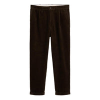 Standard Pleated Pant Chocolate Corduroy - Pants